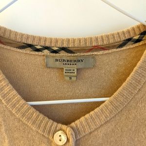 Burberry Extra fine merino wool cardigan